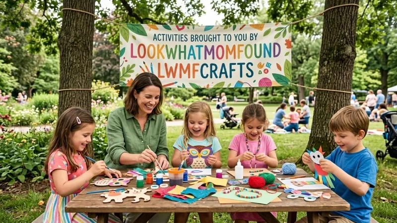 Activities Brought to You by LookWhatMomFound LWMF Craft