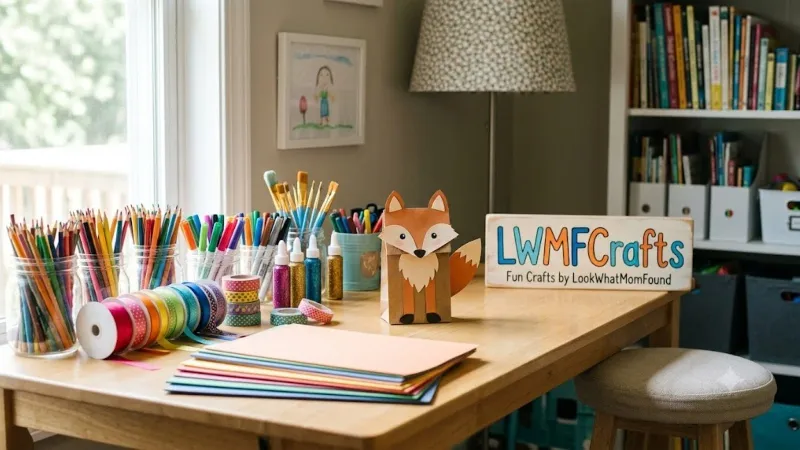 LWMFCrafts Fun Crafts by LookWhatMomFound Simple DIY Ideas for Kids