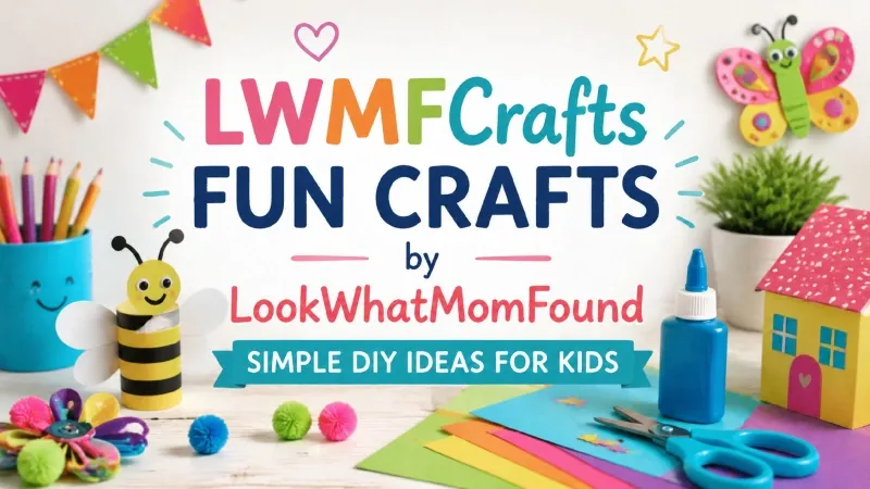 LWMFCrafts Fun Crafts by LookWhatMomFound Simple DIY Ideas…