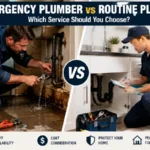 Emergency Plumber vs Routine Plumber